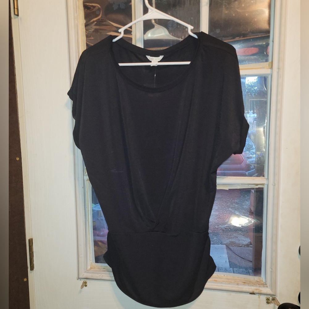 Nwt cato black women's blouse